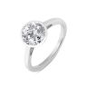 9ct White Gold 2.00ct Brilliant Lab Grown Diamond Solitaire Ring