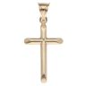 9ct Yellow Gold Cross Pendant
