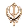 22ct Rose Gold Khanda Fancy Pendant