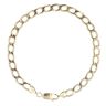 9ct Yellow Gold Curb Bracelet 8.5"