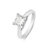 18ct White Gold 2.00ct Princess Cut Diamond Solitaire Ring G VS And Lab Grown