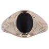 9ct Yellow Gold Onyx Signet Ring