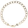 9ct Yellow Gold Curb Bracelet 7.5"