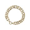 14ct Yellow Gold Curb Bracelet 7.5"