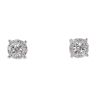 9ct White Gold 0.26ct Diamond Stud Earrings by Anya Belle