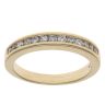 18ct Yellow Gold 0.25ct Brilliant Cut Diamond Half Eternity Ring