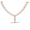 9ct Rose Gold Albert Chain 24"
