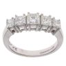 18ct White Gold 1.50ct Princess Cut Diamond Five Stone Ring