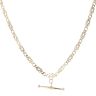 9ct Yellow Gold Celtic T-Bar Chain 18"