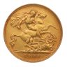 1908 Edward VII Large Head UK Half Sovereign Coin