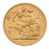 1884 Victoria Young Head UK Full Sovereign Coin