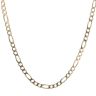 9ct Yellow Gold Figaro Chain 22"