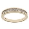 9ct Yellow Gold 0.50ct Brilliant Cut Diamond Eternity Ring