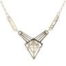 9ct Yellow Gold Rennie Mac Pendant and Chain 18"