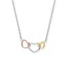 Angel Whisperer With Love 3 Hearts Necklace