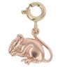 9ct Yellow and Rose Gold Mouse Clogau Charm