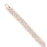 14ct White Gold 15.70ct Brilliant Cut Diamond Bracelet 7.5"