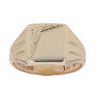 9ct Yellow Gold Patterned Signet Ring