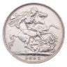 1893 Victoria Jubilee Head Crown LVI UK Coin
