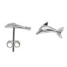 Silver Dolphin Stud Earrings By Icesia