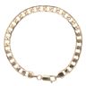 9ct Yellow Gold Curb Bracelet 7.5"