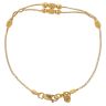 22ct Yellow Gold Duo Bead Fancy Bracelet 7"