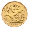1914 George V Large Head UK Half Sovereign Coin