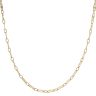 18ct Yellow Gold Anchor Chain 18"