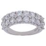 Platinum 3.40ct Brilliant Cut Diamond Fancy Ring
