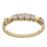 18ct Yellow Gold 0.35ct Brilliant Cut Diamond Fancy Ring