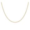 9ct Yellow Gold Double Curb Chain 18"