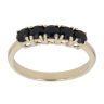 9ct Yellow Gold Five Stone Sapphire Ring