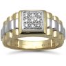 9ct Yellow Gold 0.15ct Diamond Ring