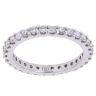 18ct White Gold 1.00ct Brilliant Cut Lab Grown Full Eternity Ring