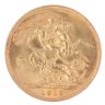 1915 George V Large Head UK Full Sovereign Coin