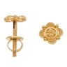 22ct Yellow Gold Floral Granulation Stud Earrings