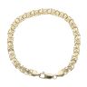 9ct Yellow Gold Byzantine Bracelet 7.5"
