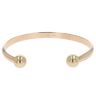9ct Yellow Gold Plain Torque Bangle