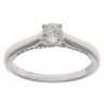 18ct White Gold 0.50ct Brilliant Cut Diamond Solitaire Ring