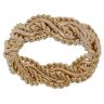 18ct Yellow Gold Patterned Twist Braid Ring
