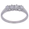 18ct White Gold 0.33ct Brilliant Cut Diamond Four Stone Ring