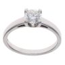 Platinum 0.80ct Brilliant Cut Diamond Solitaire Ring