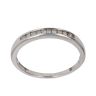 9ct White Gold 0.10ct Brilliant Cut Diamond Eternity Ring
