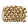 9ct Yellow Gold Six Row Keeper Ring