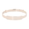 Silver Childs Expanding ID Diamond Cut Bangle by Icesia
