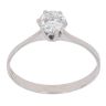 18ct White Gold 0.75ct Brilliant Cut Diamond Solitaire Ring