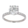 18ct White Gold 3.00ct Brilliant Cut Lab Grown Diamond Solitaire Ring