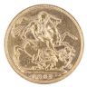 1907 Edward VII Large Head UK Full Sovereign Coin