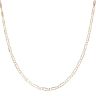 9ct Yellow Gold Paperclip Fancy Chain 18"