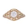 9ct Yellow Gold 0.65ct Diamond Solitaire Ring